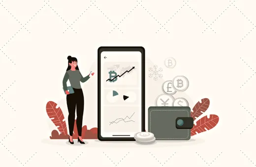 Global network representing cross-border digital payments